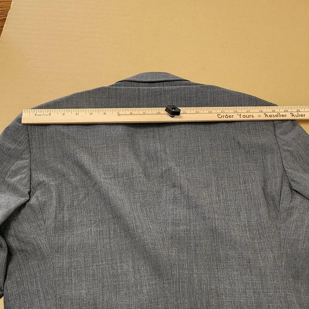 Brooks Brothers Suit Mens 42L 36x30 Gray Wool Blend Madison BrooksCool 2 Piece
